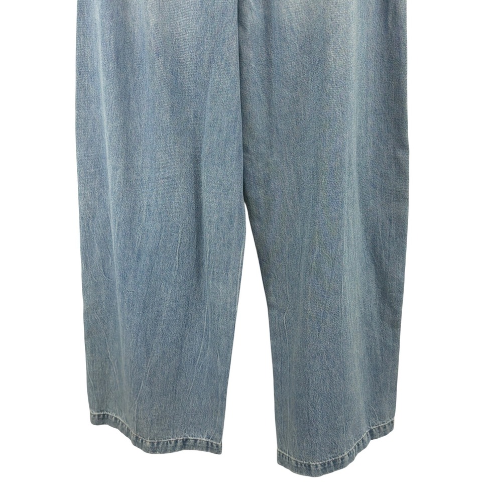 Pistola Lottie Bowed Leg Jeans 27 NWT High Rise Relaxed Light Wash - Picture 12 of 16